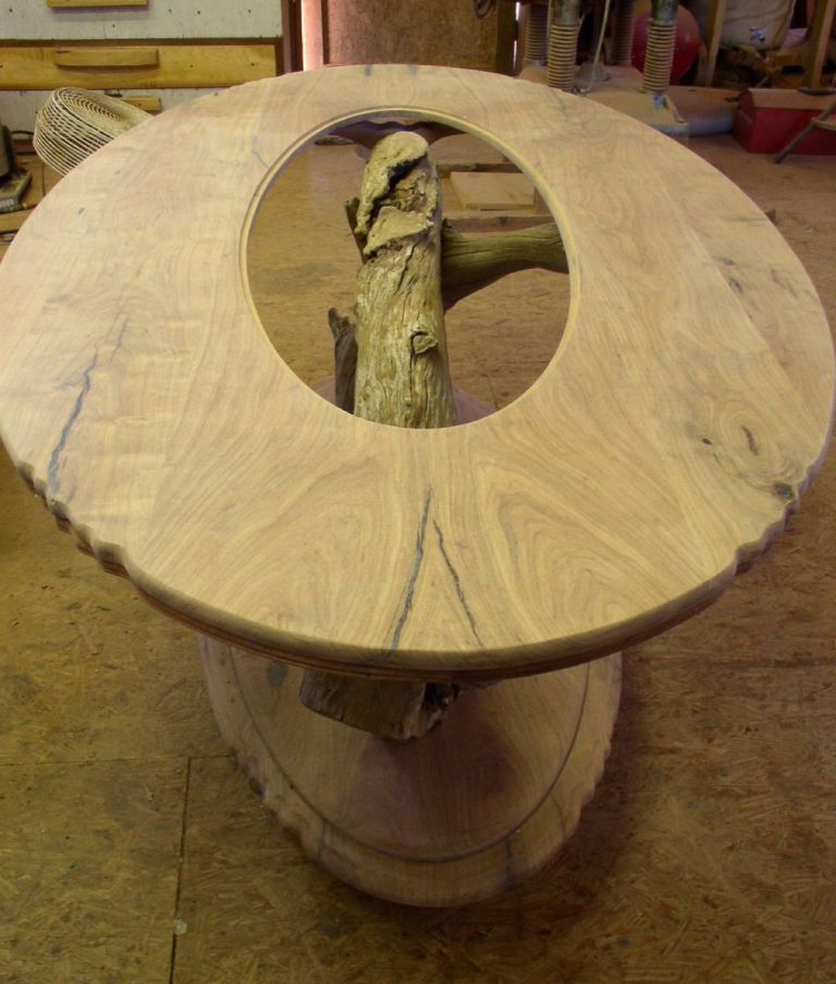 Under construction in the studio