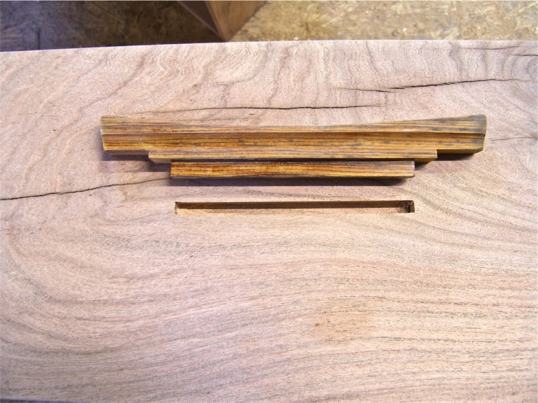 cocobolo drawer pull