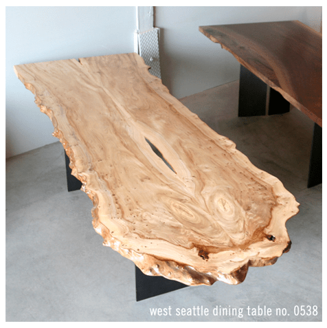 An Urban Hardwoods table