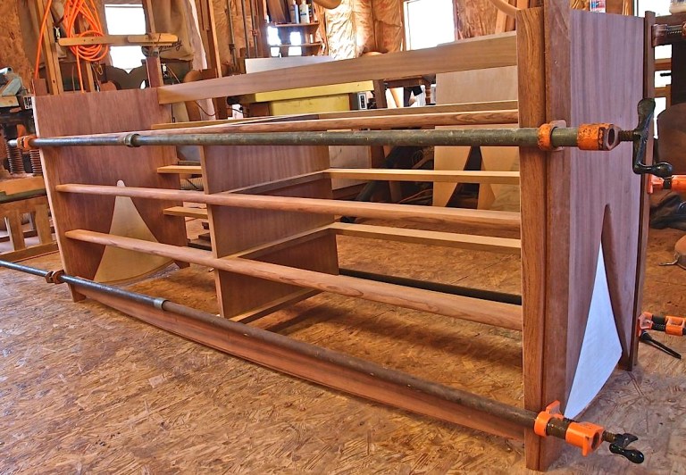 dresser glue-up