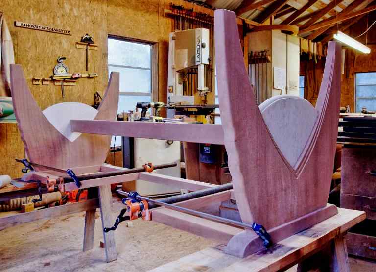 Writing Desk Under Construction